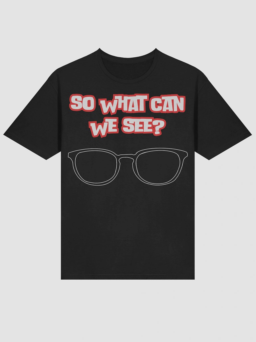 "So What Can We See?" T-Shirt product image (41)
