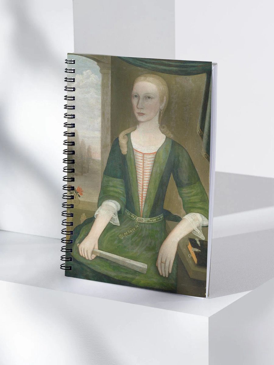 Young Lady with a Fan Notebook product image (4)