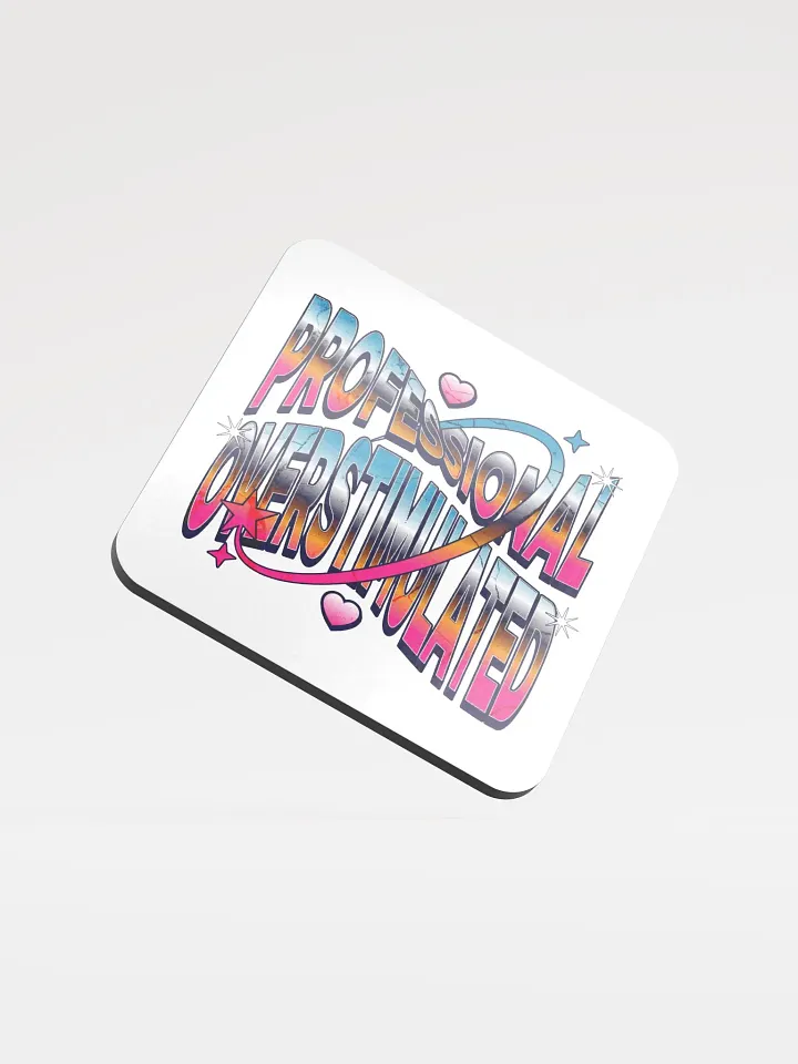 Professional Overstimulated Vibes Coaster Set product image (1)