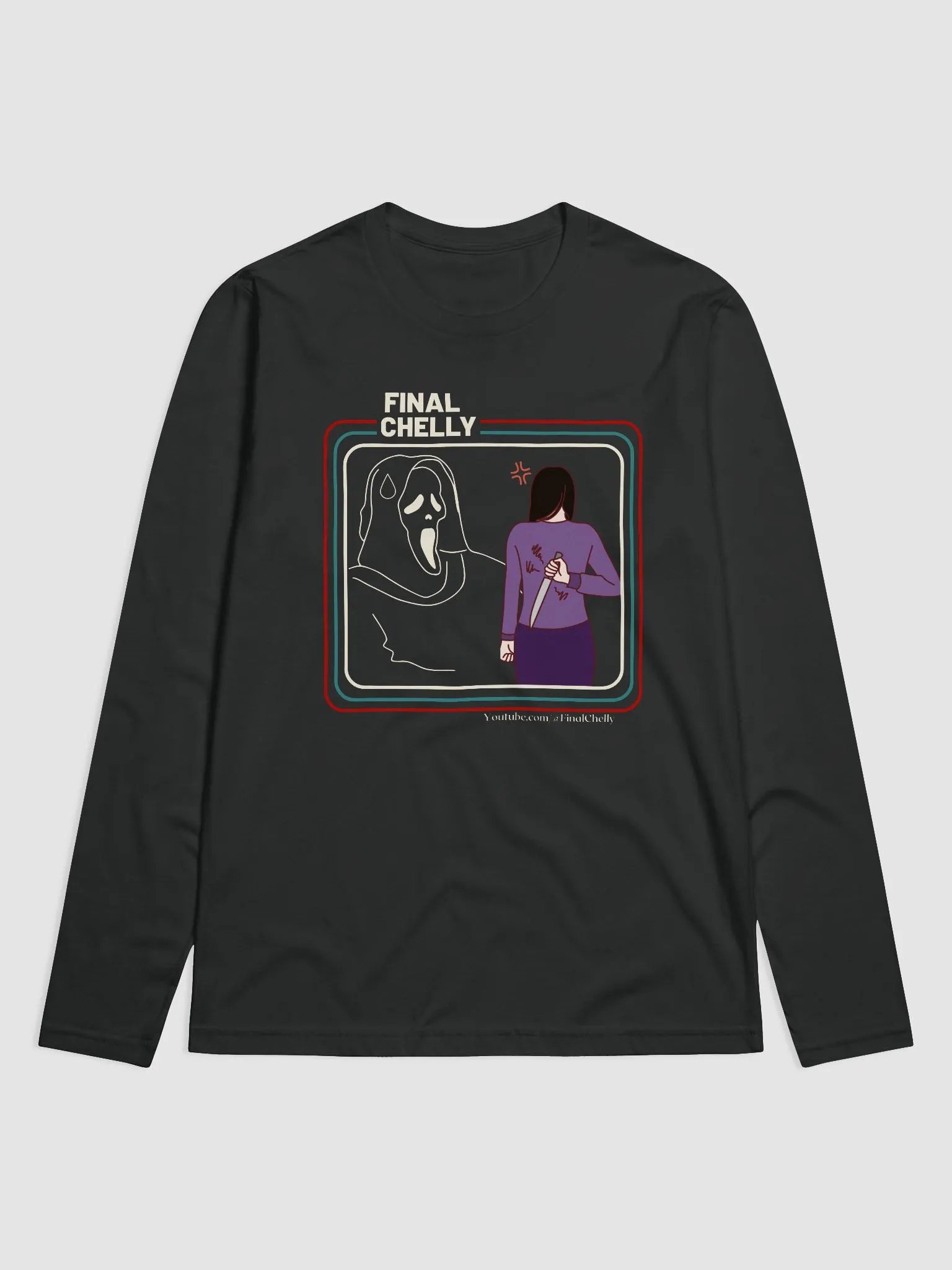 Big Mad Premium Fitted Printed Long Sleeve product image (1)