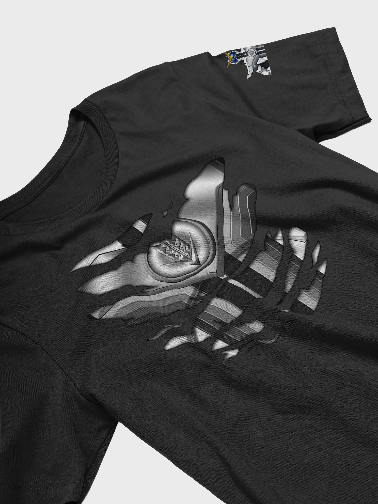 Zenkaizer Black Ripped Shirt product image (29)