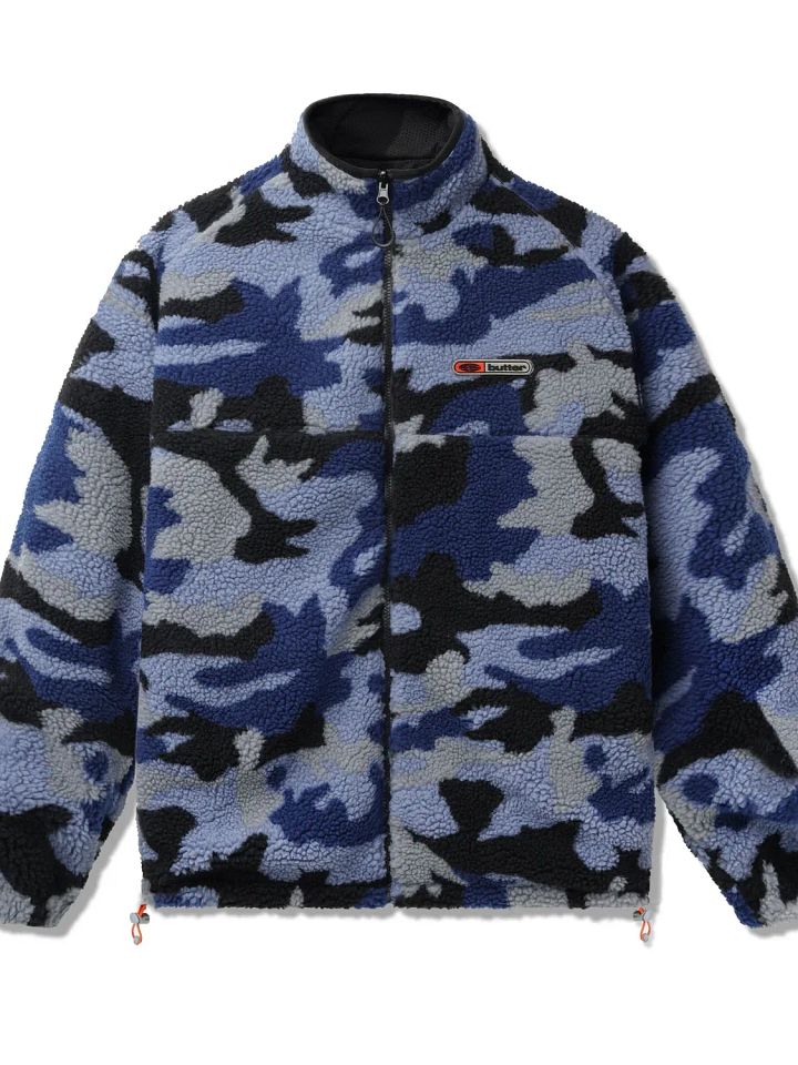 Slate Camo Sherpa Jacket product image (1)