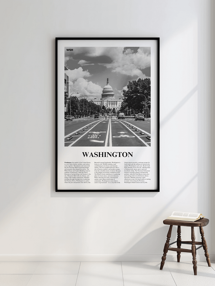 Washington 01 Newspaper Poster product image (4)