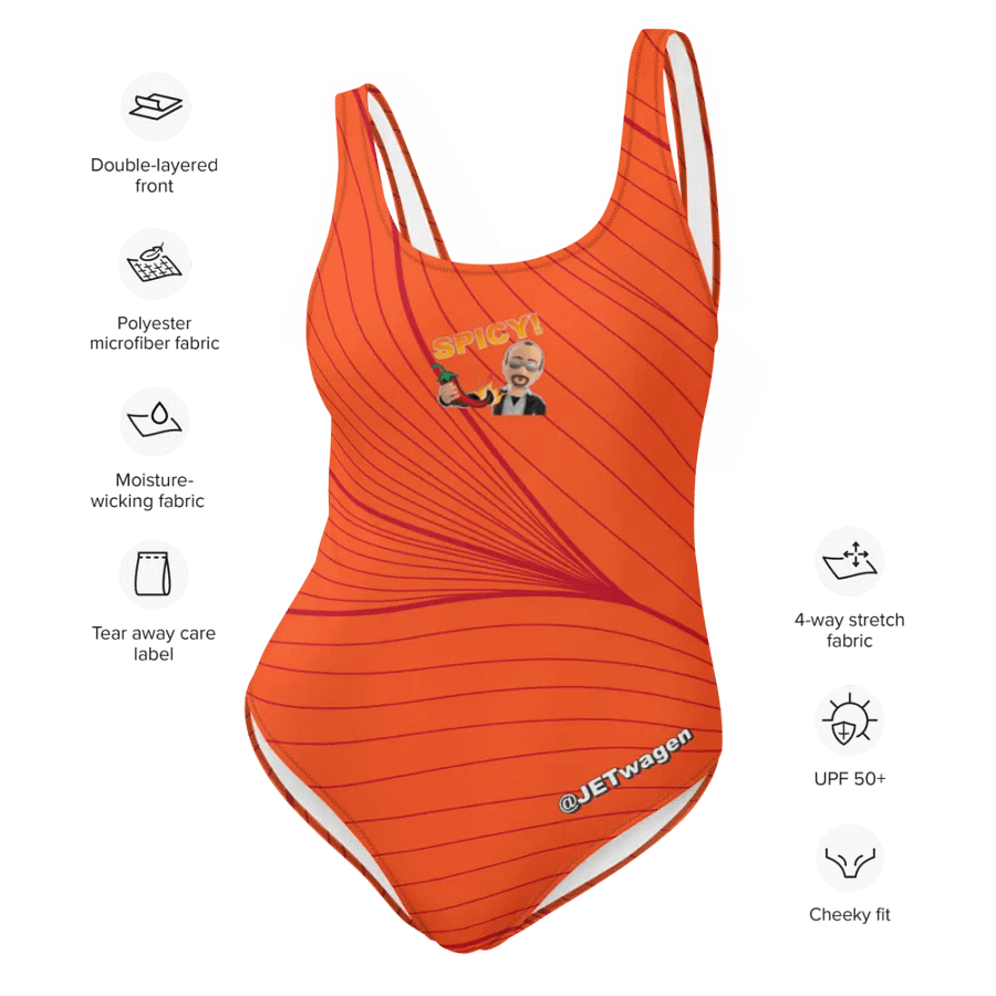 Spicy Emote - One-Piece Swimsuit product image (4)