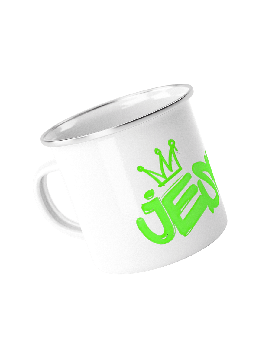 Jesus The King Of Kings Enamel Mug product image (2)