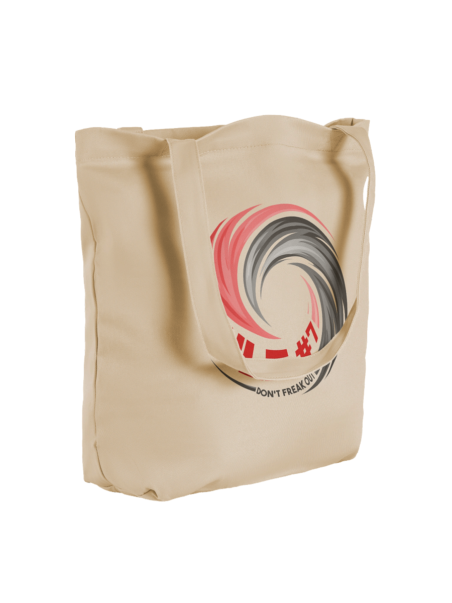 Rule #7 Tote Bag Pewter and Red product image (8)