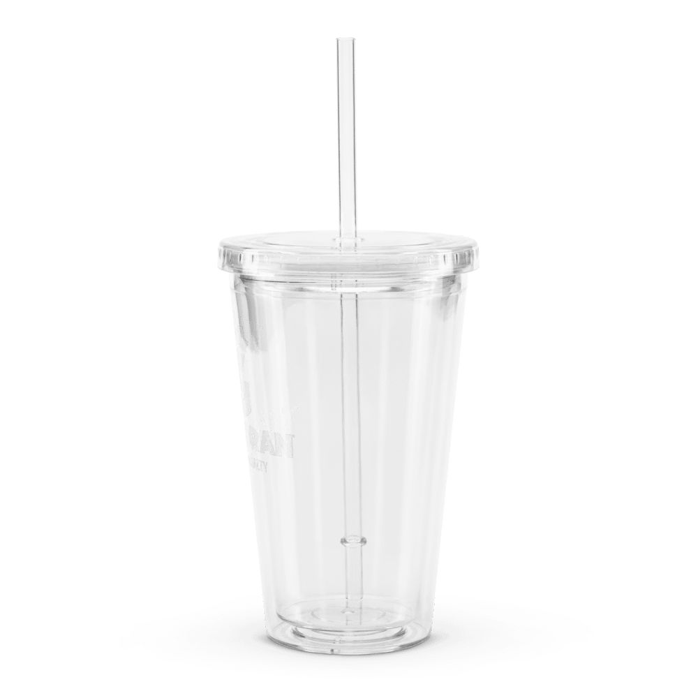 Team Goran Double Wall Clear Plastic Tumbler (16 oz) product image (4)
