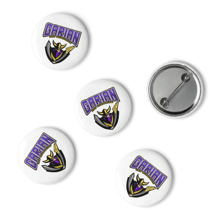 Logo Pins (Set Of 5) product image (4)