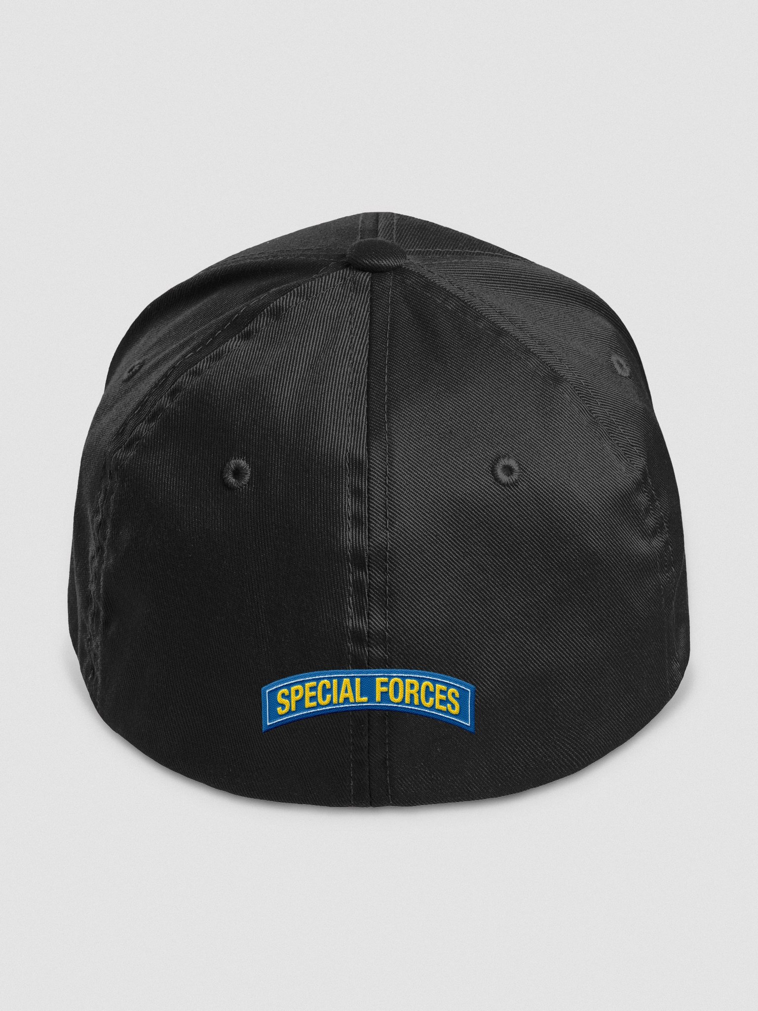 Devil's Brigade Fitted Hat Text & Image Front product image (4)