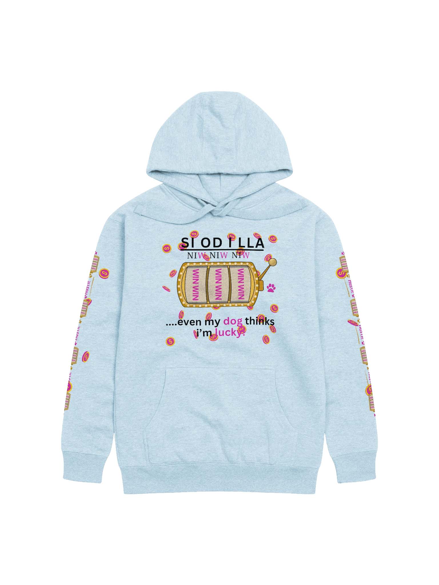 Light Blue Premium Hoodie Winning Streak Unisex Hoodie product image (1)