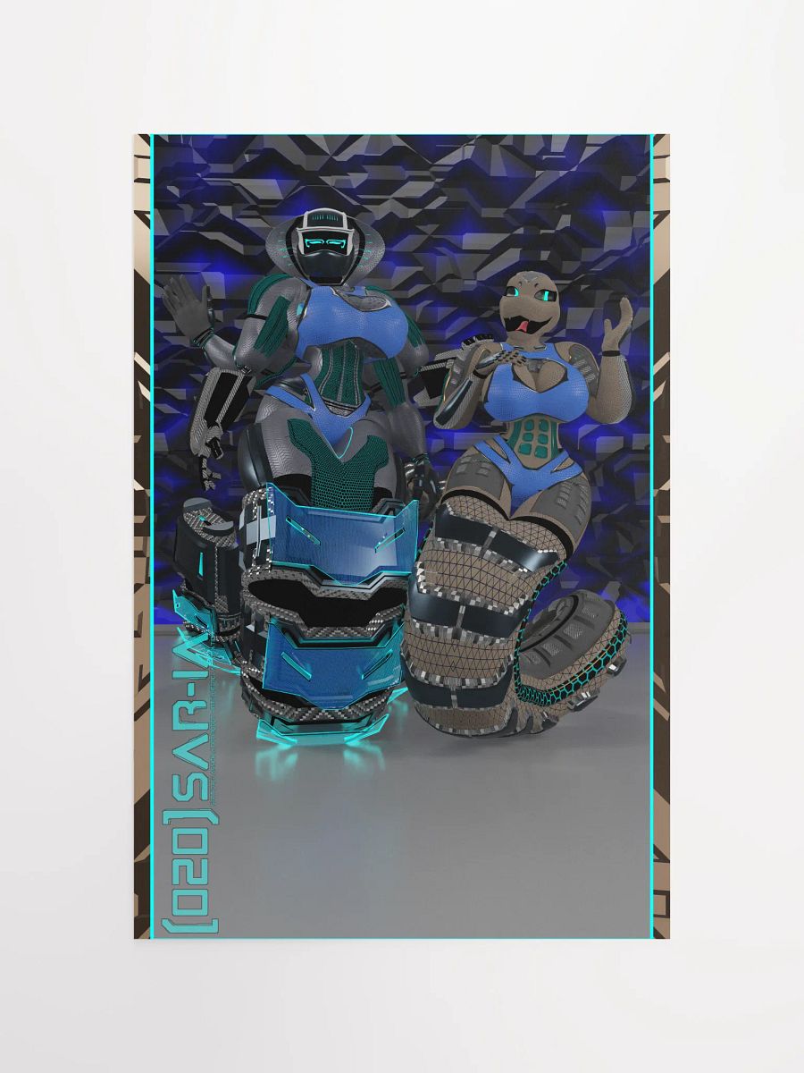 LAN-IA x SERASTE PINUP POSTER product image (10)