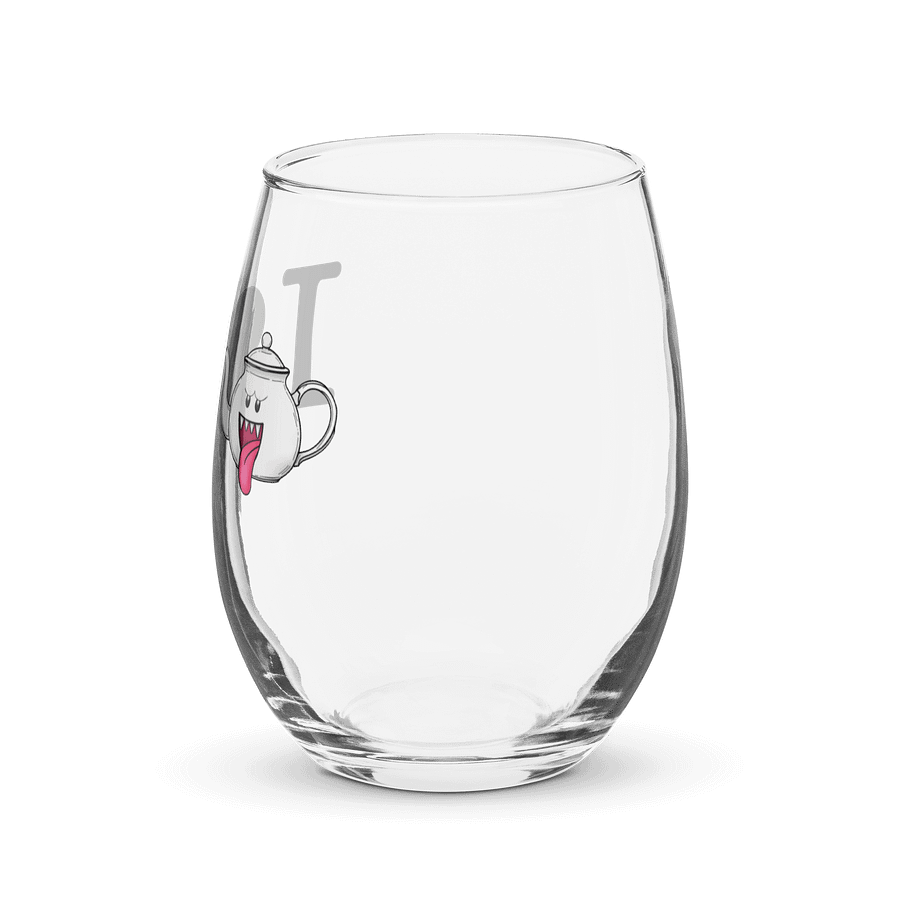 I Love Boo-Tea Stemless Wine Glass product image (3)