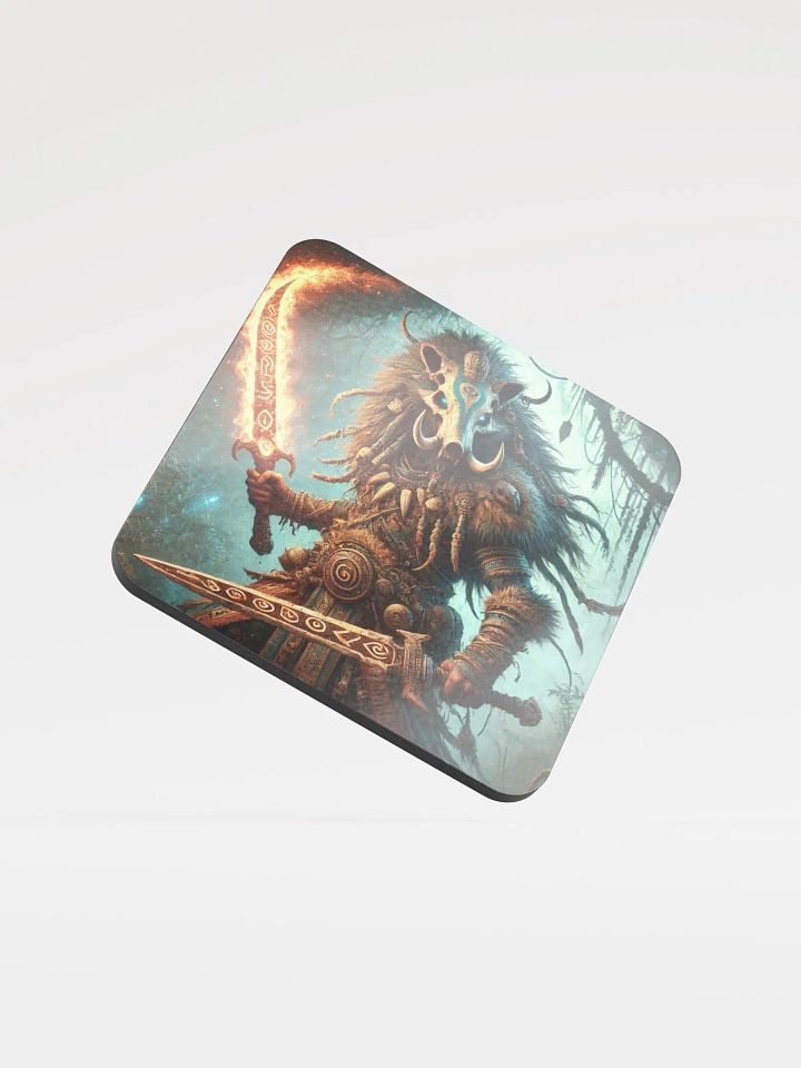 Mythical Warrior Cork Coasters product image (1)