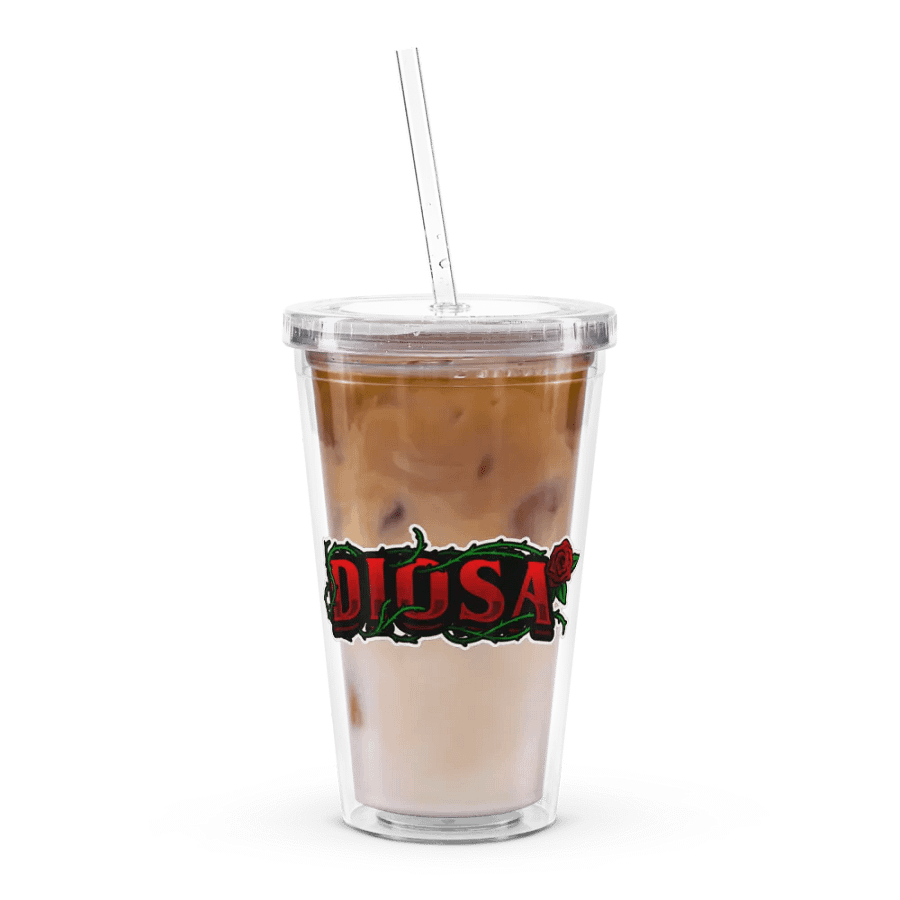 Diosa Double Wall Clear Plastic Tumblr (16oz) product image (8)