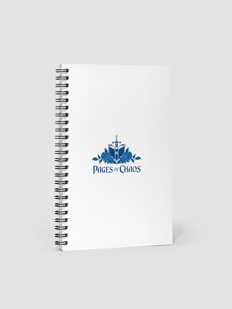 Pages of Chaos Notebook - Alternate Logo product image (1)