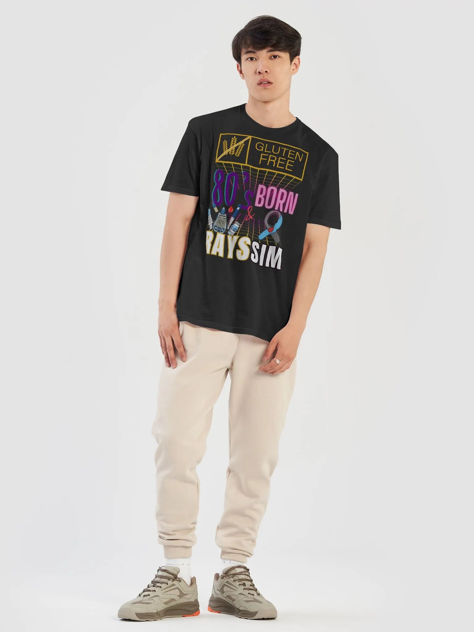 80s City Vibes Gluten-Free T-Shirt product image (42)