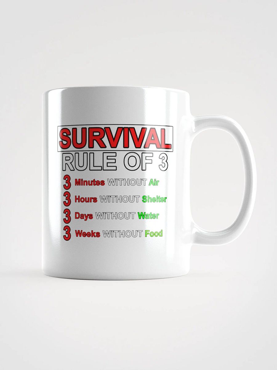 Survival Rule of 3 Mug product image (2)
