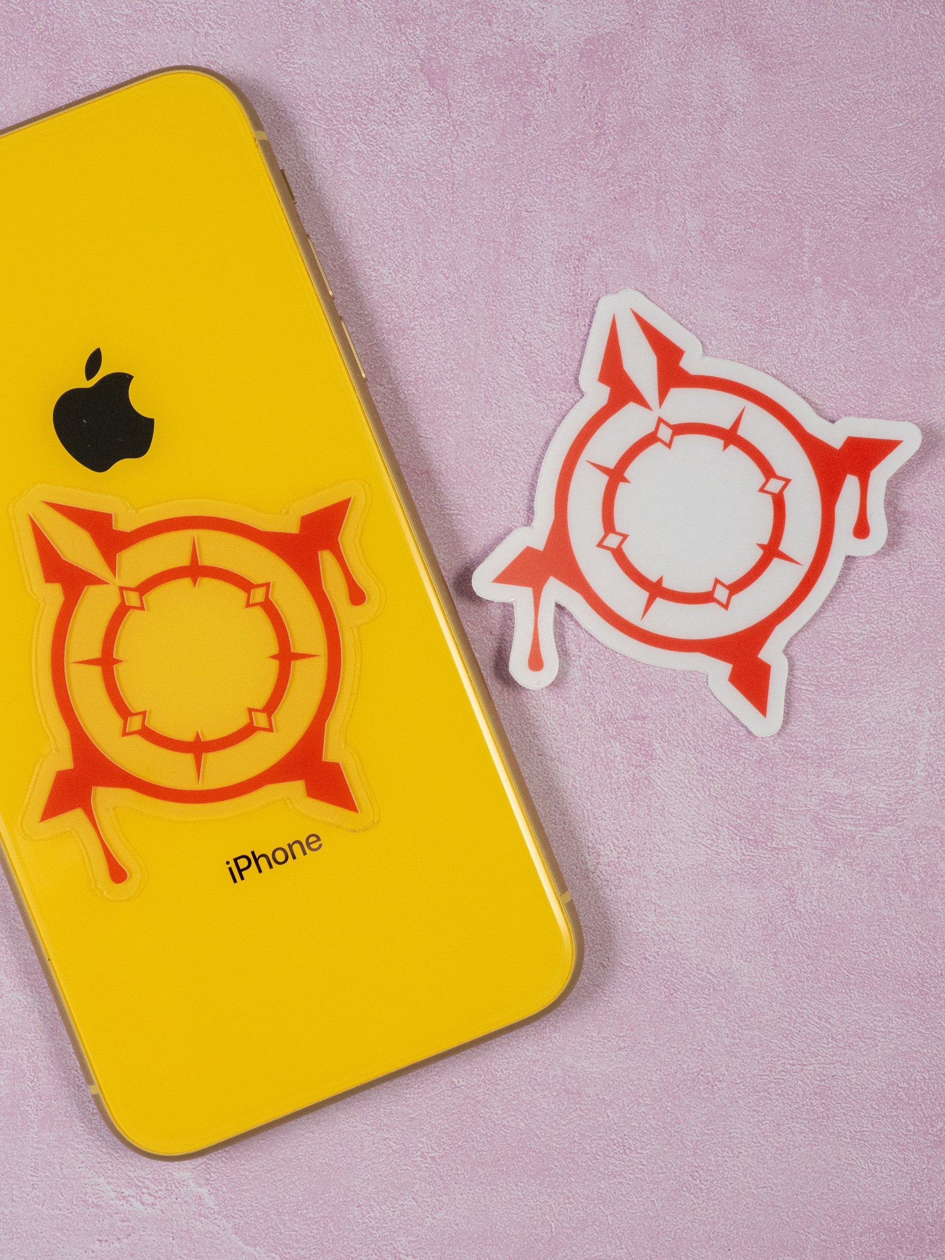 Blood Halo Stickers - Transparent (Ships from Japan) product image (1)