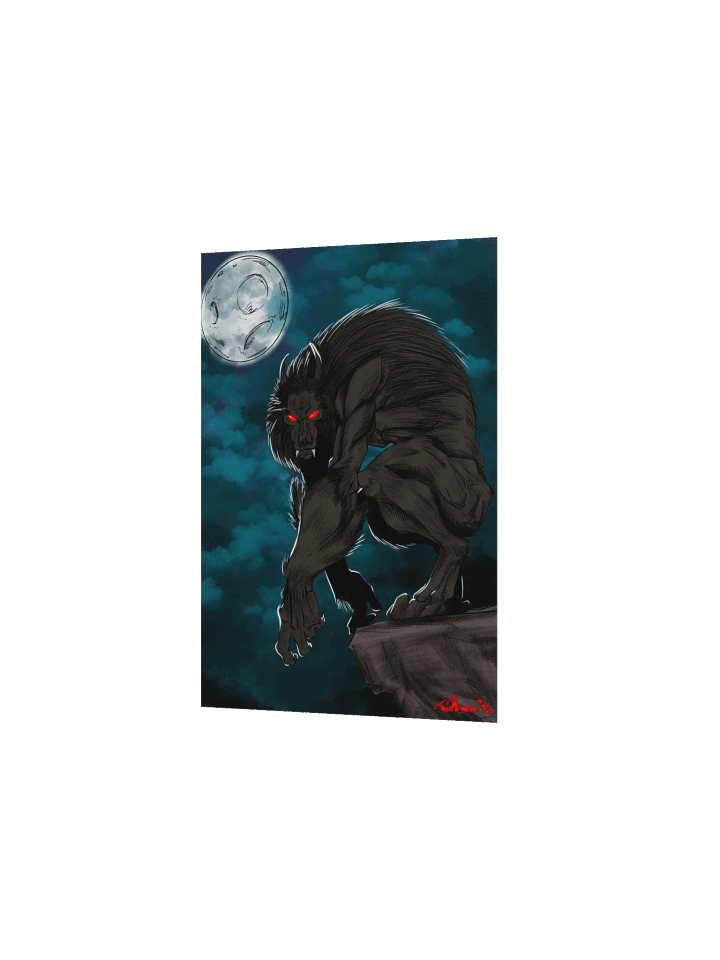 Werewolf - Signed Matte Poster product image (8)
