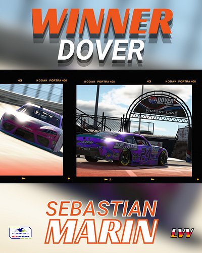 Sebastian Marin takes another trip to Victory Lane as he lines up his 5th victory this season!