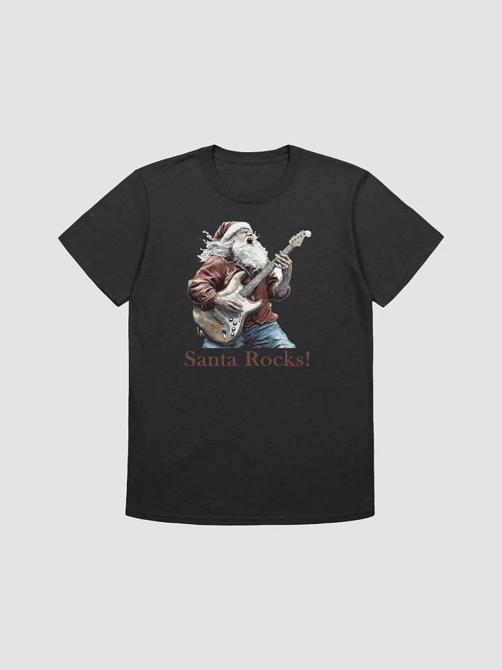 Santa Rocks Unisex T-Shirt product image (1)