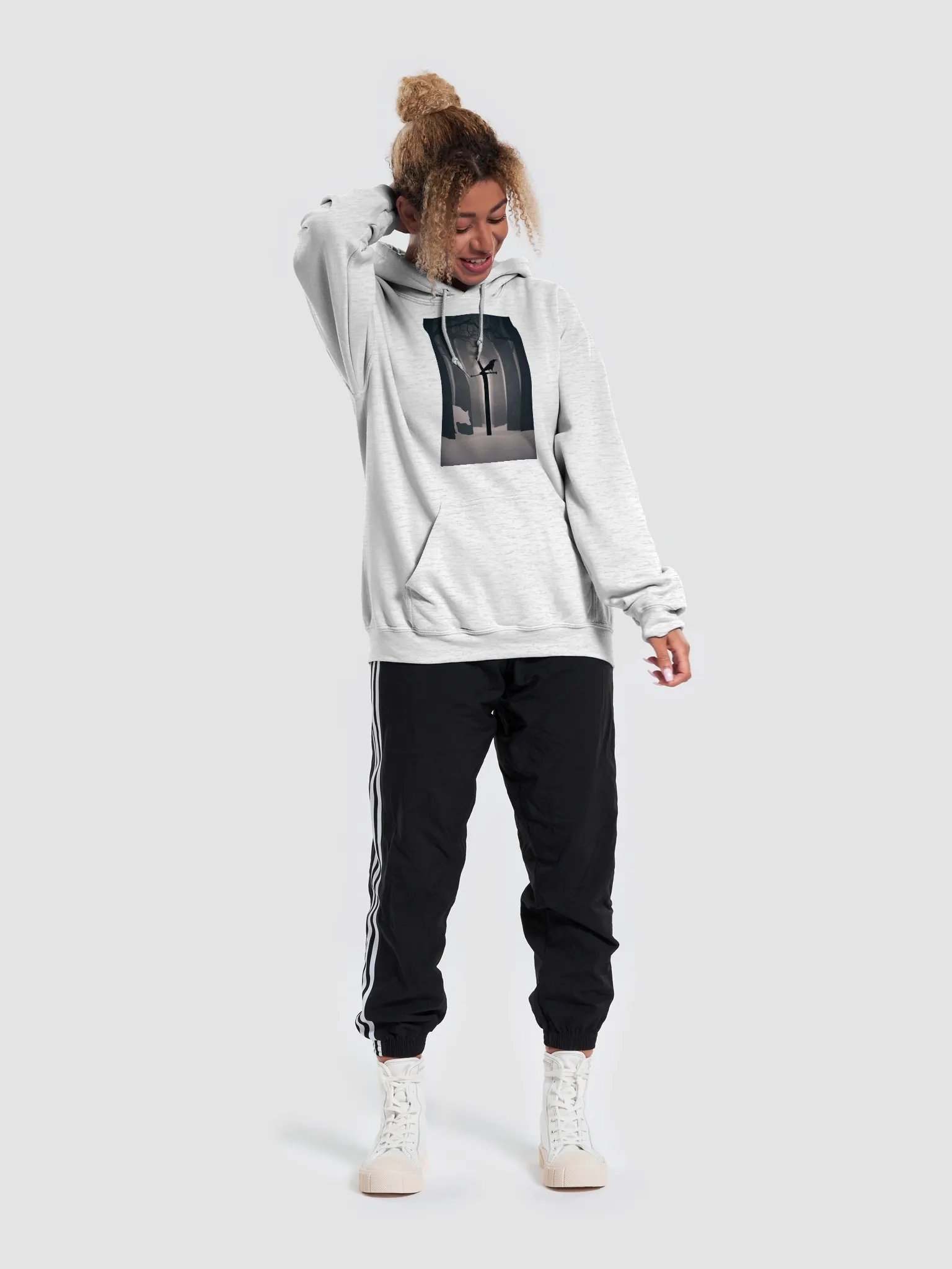 Raven Sword Forest Hoodie product image (57)