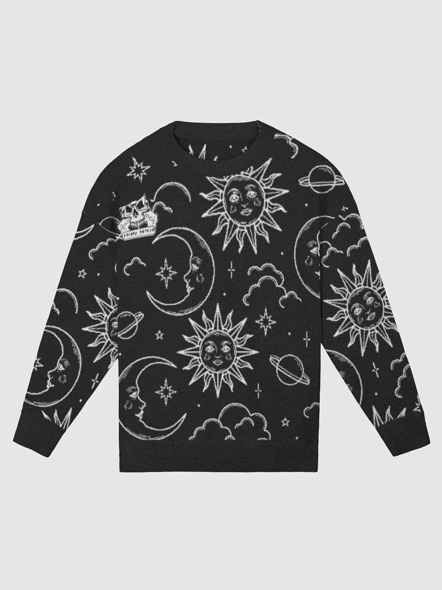 Enigma Nation Knitted Crewneck Sweater Relaxed Fit 9 product image (1)