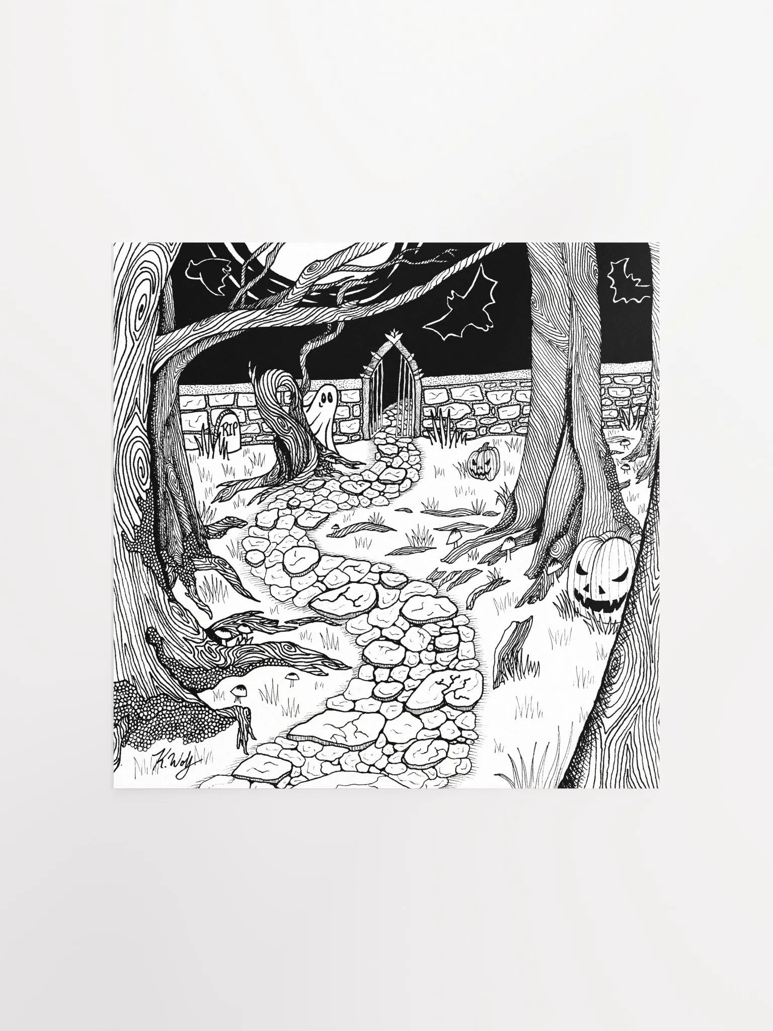 Ghost Gateway Matte Poster product image (1)