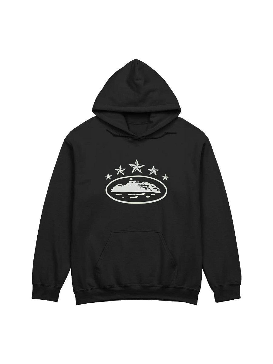 Corteiz 5 Starz Alcatraz Hoodie Black product image (1)