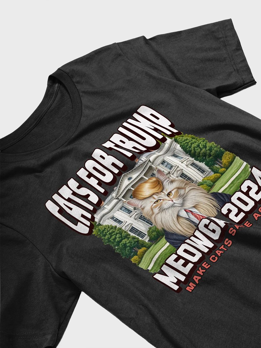 CATS FOR TRUMP 2024 MAKE CATS SAFE AGAIN UNISEX T-SHIRT product image (10)