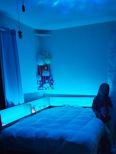 All done! (Well except we still have to put on her new sheets) This photo makes her room look like an album cover for a 90s g...