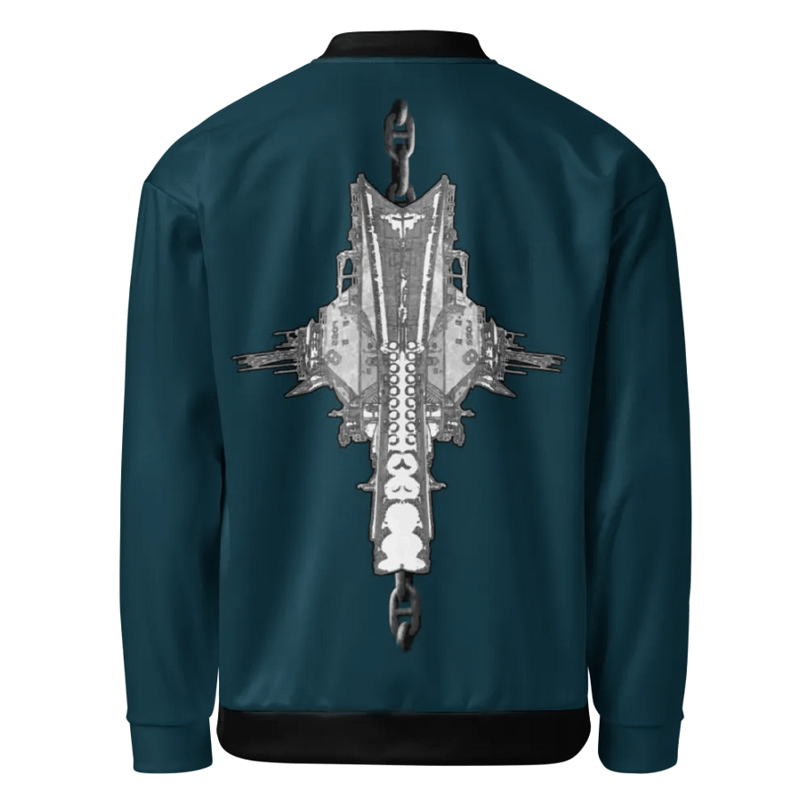 Teal Foss double tug Bomber Jacket product image (3)