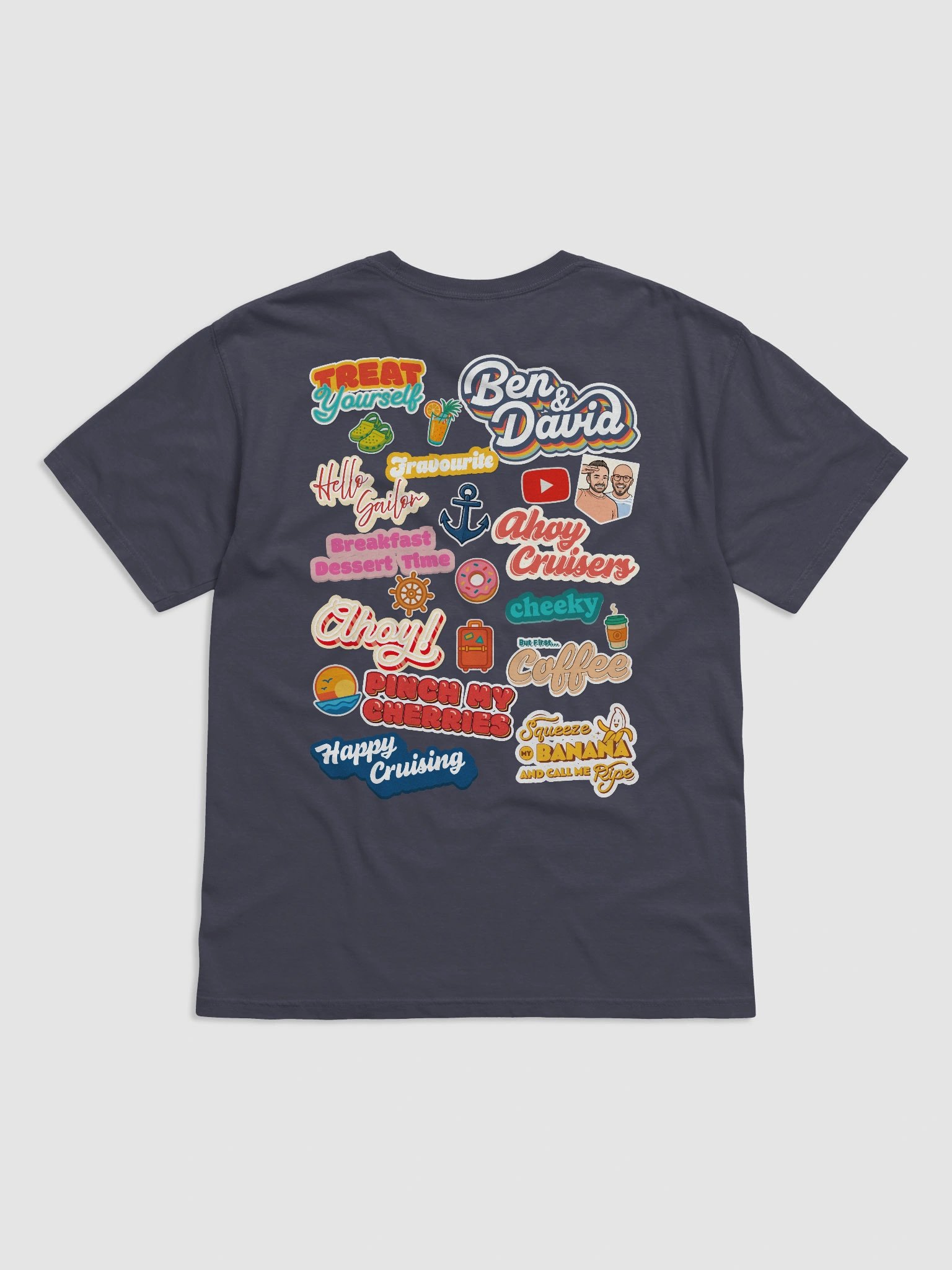 Men's Cruise With Ben & David Fun Sayings T-Shirt product image (4)