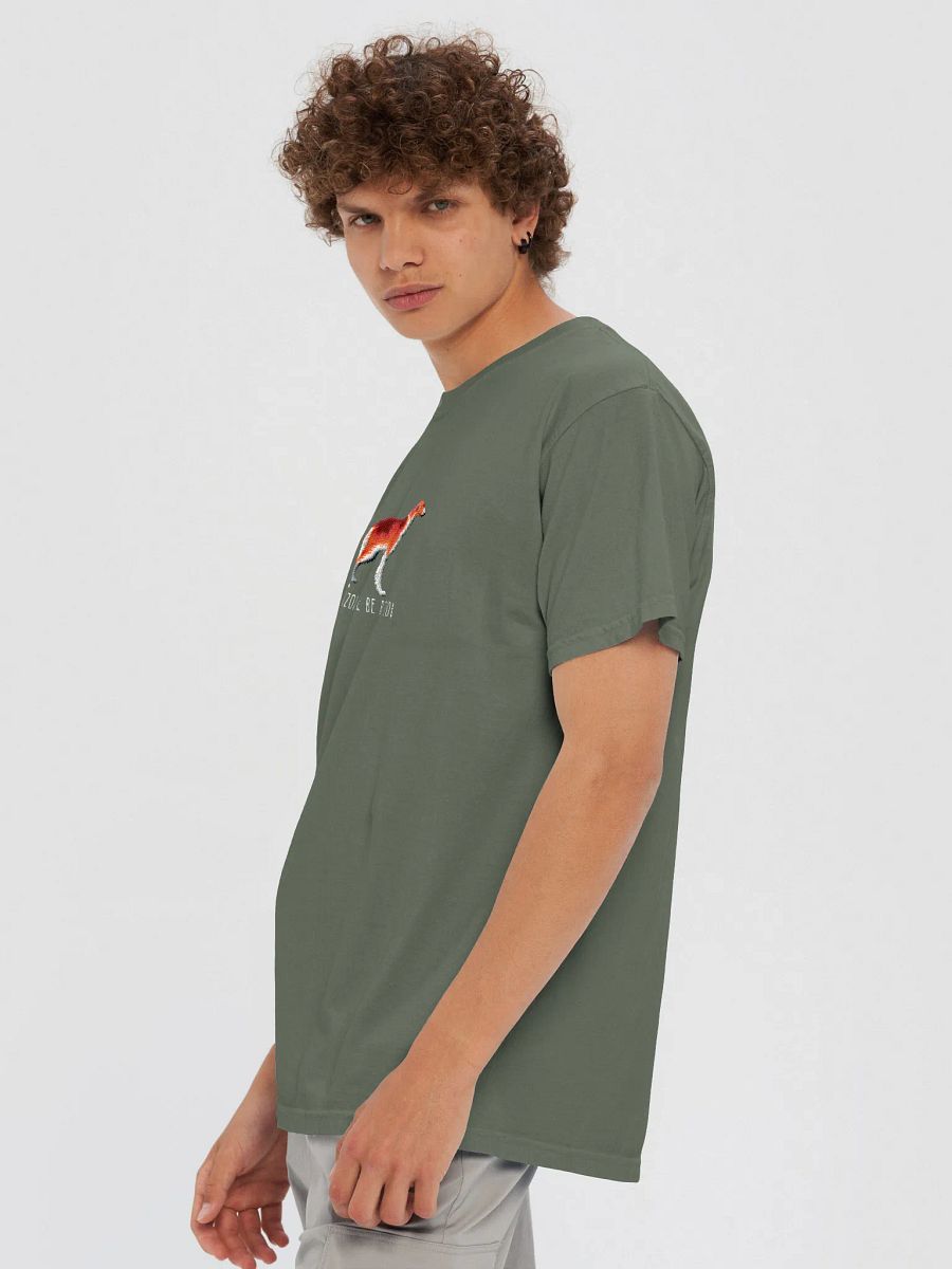 Borzoi Will Be Borzoi T-Shirt(Embroidered) of a Borzoi(Red) product image (14)