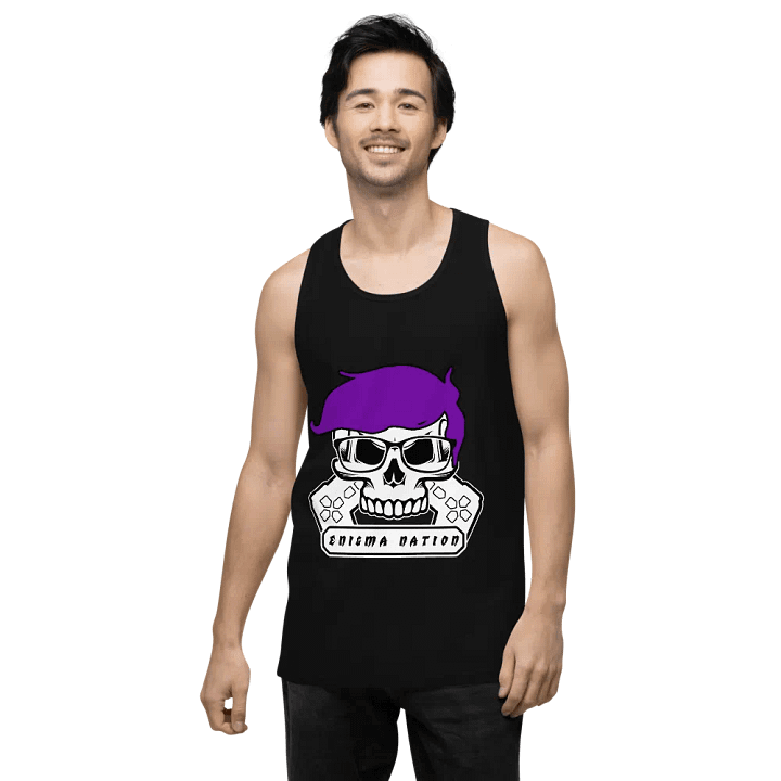 Enigma Nation Cotton Heritage Men's Premium Tank Top (PRINTED) product image (16)