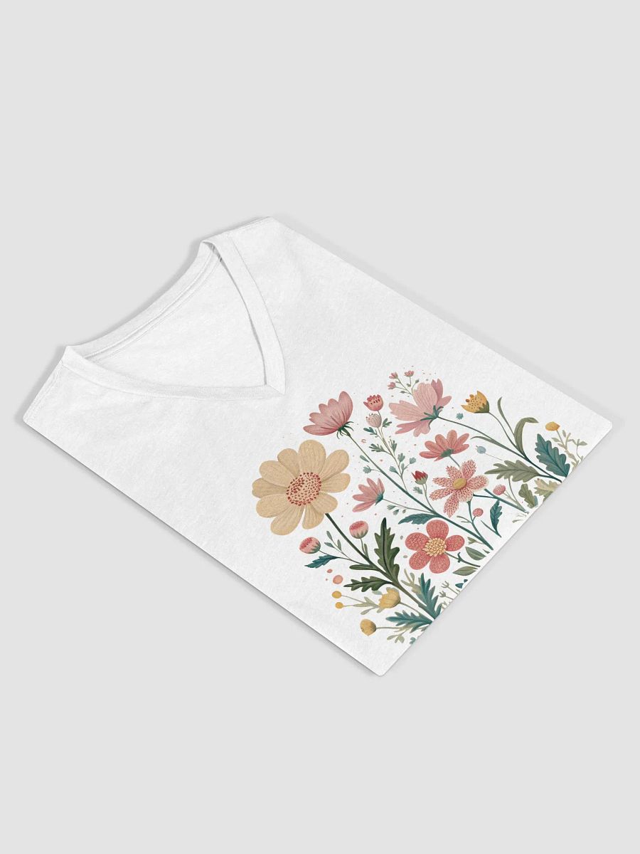 Floral FDT V-Neck Tee product image (23)