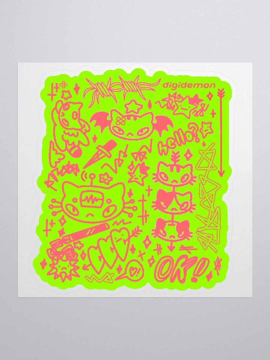 DigiCat Collage - Sticker product image (1)