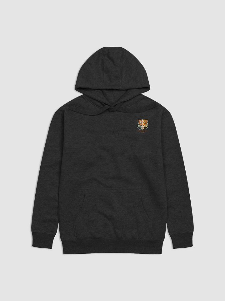 Eyes of the Tiger, Heart of the Wild-design Cotton Heritage Unisex Premium Hoodie product image (2)