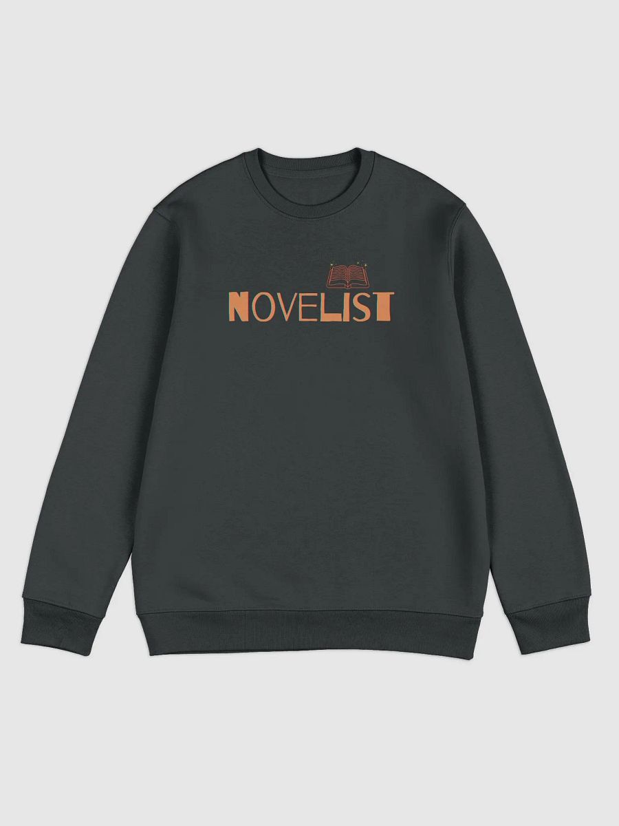 Novelist 0range Text Sweatshirt product image (3)