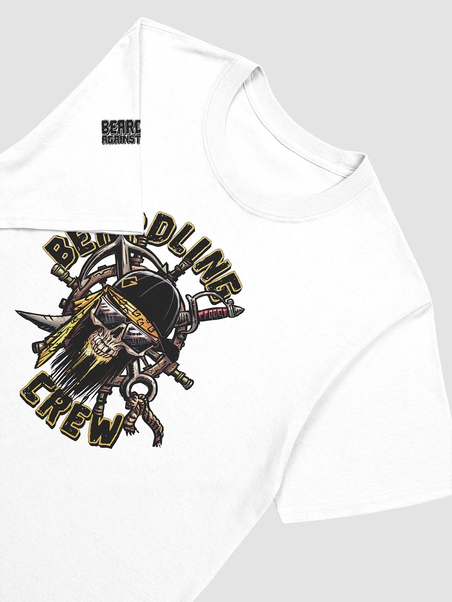 Beardling Crew Skull Against Cancer - Unisex Softstyle T-Shirt product image (3)