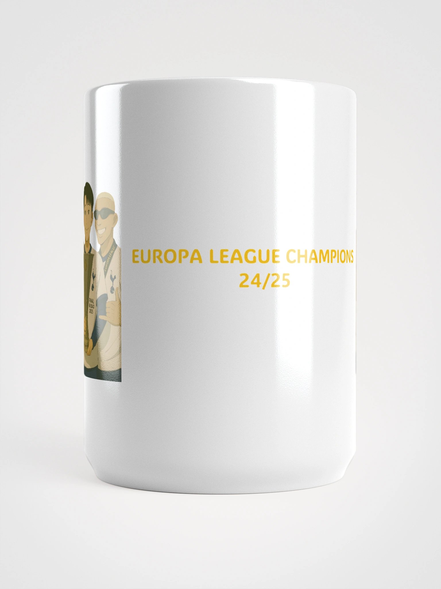 Glossy Mug - Son Heung Min, Ange Postecoglu and Richarlison - Tottenham Hotspur product image (5)
