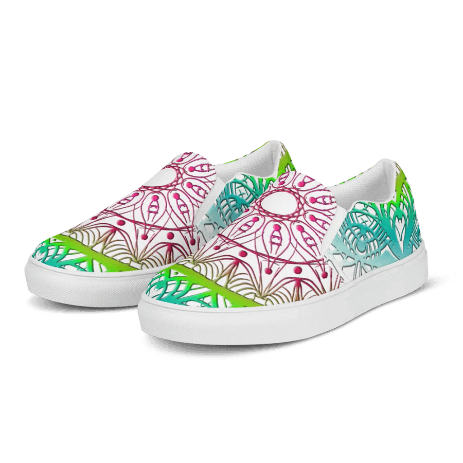 Radiant Mandala Slip-Ons product image (8)