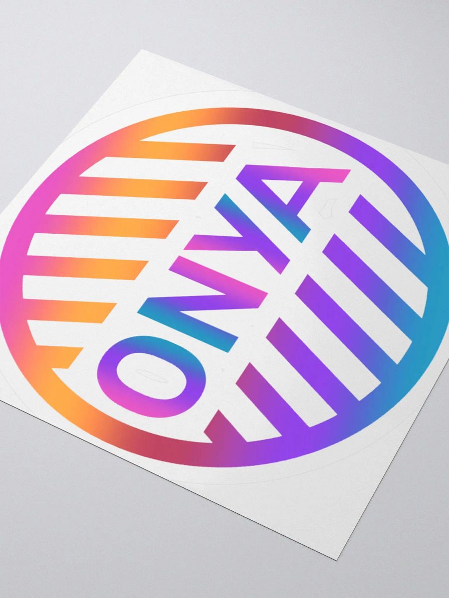 Retro ONYA Sticker product image (4)