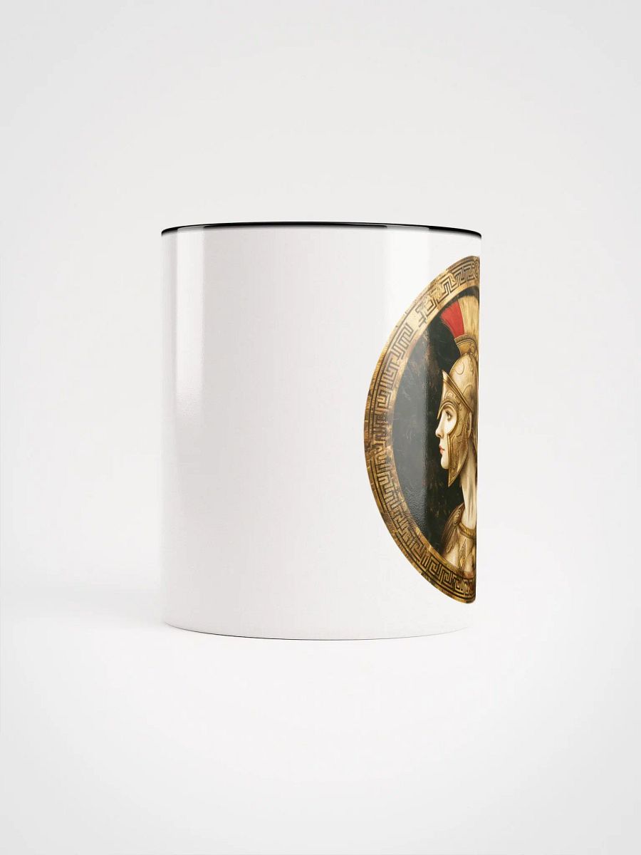 Athena - The Goddess of War and Wisdom Ceramic Mug with Black Color Inside product image (10)