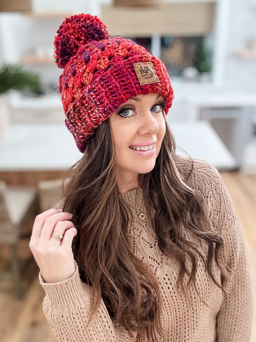 Chunky Granny Hat Crochet Pattern product image (5)