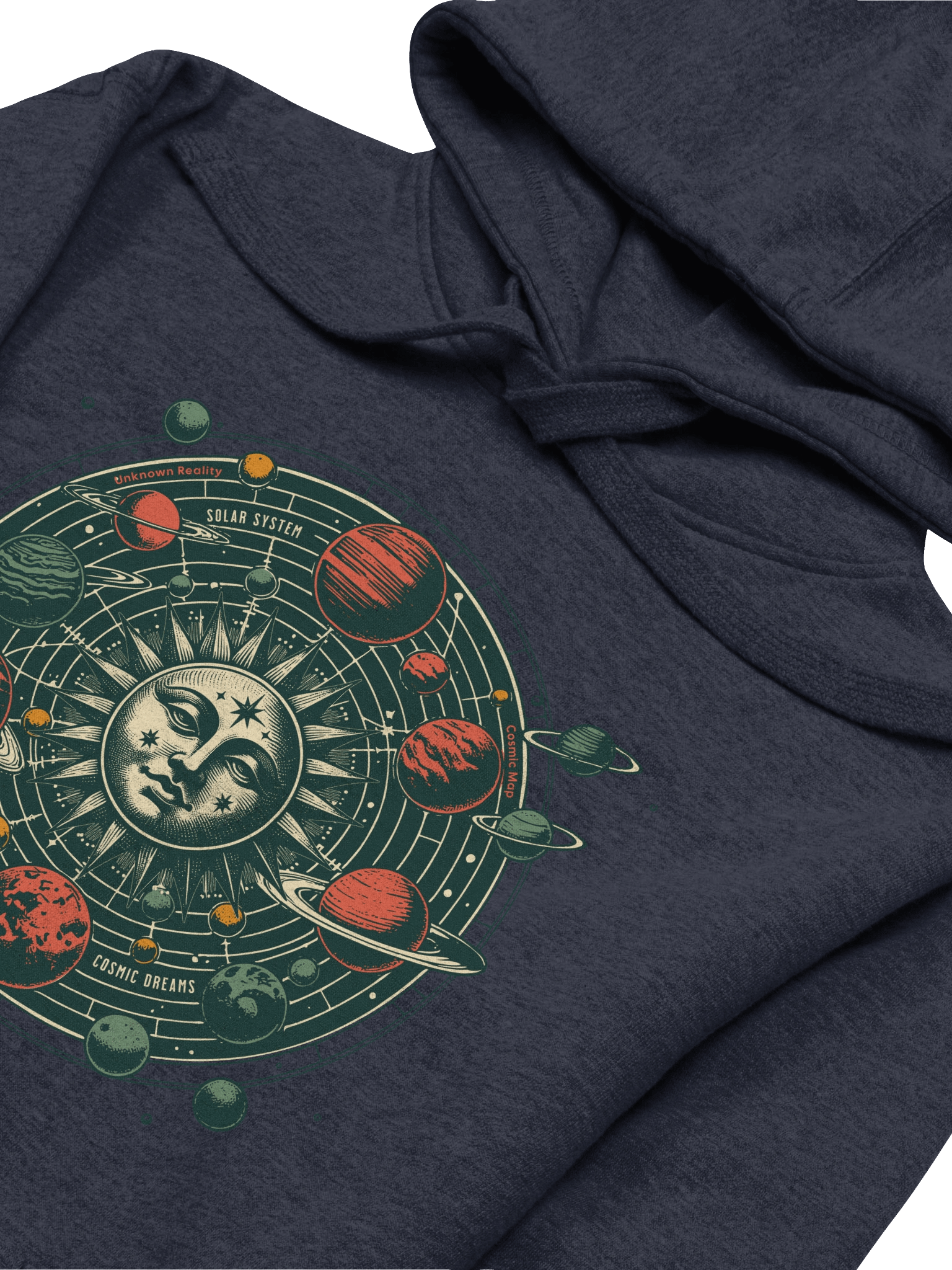 Timeless Solar System Map Hoodie: Perfect for Stargazers product image (25)