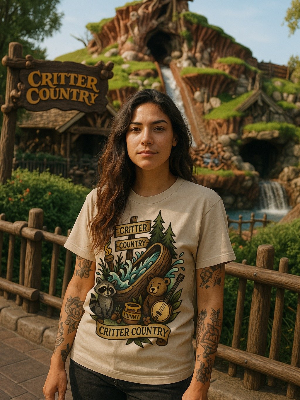 Neo-Traditional Critter Country Tee product image (7)