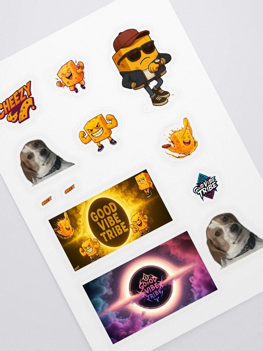 Cheezy Sticker Set product image (1)
