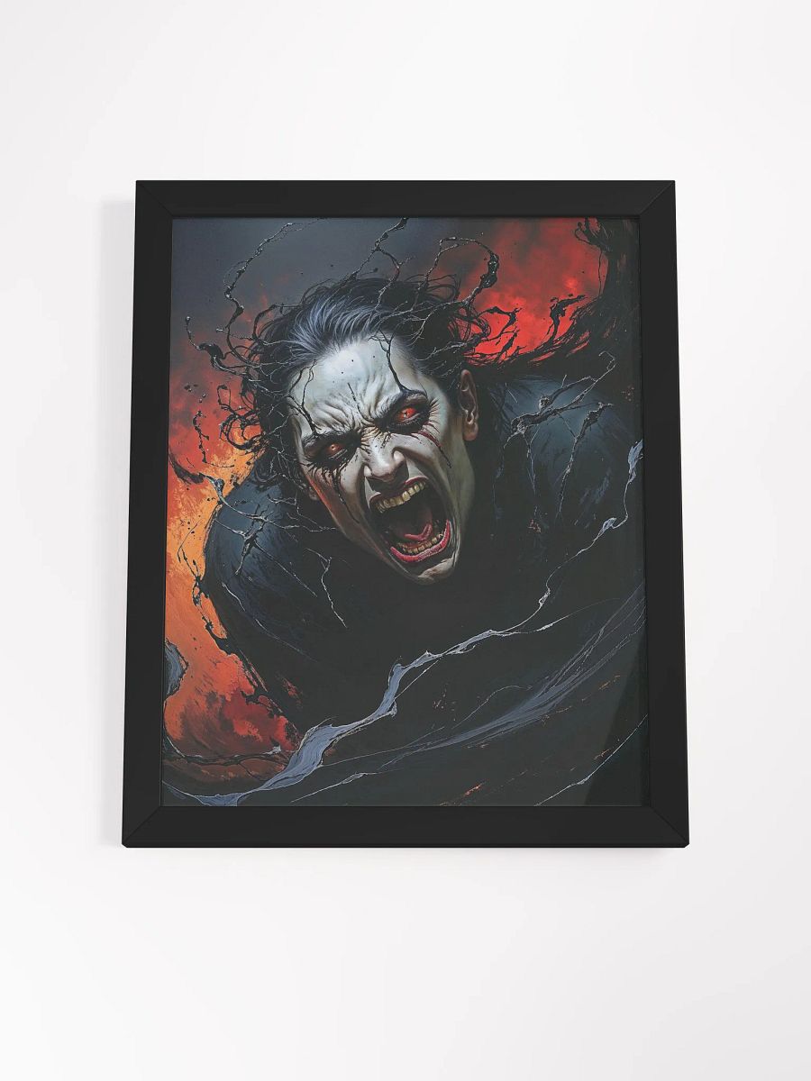 The Howling Flame Framed Print product image (19)