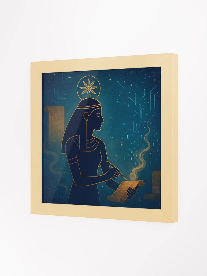 Goddess Ritual, Internet with Seshat Framed Poster product image (4)